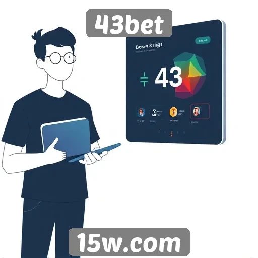 Design intuitivo melhora experiência do usuário no 43bet