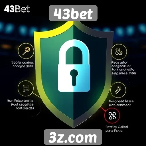 Recursos de segurança no site 43bet